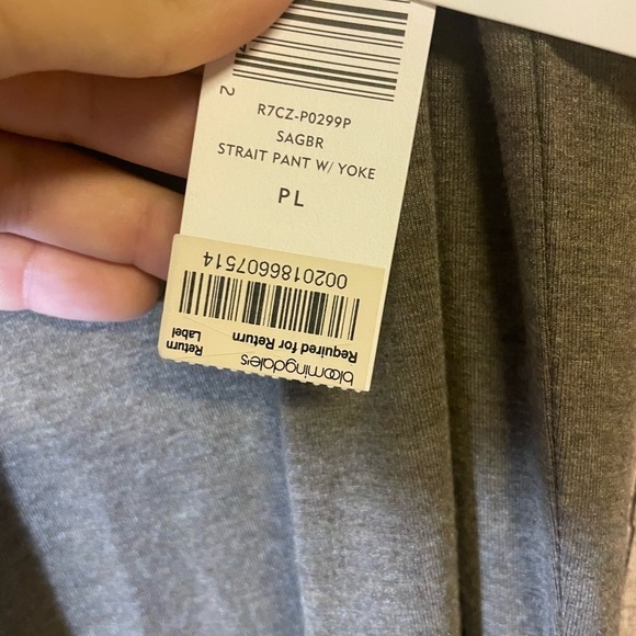 Eileen Fisher Straight Knit Pants With Yoke  NWT - Picture 4 of 6